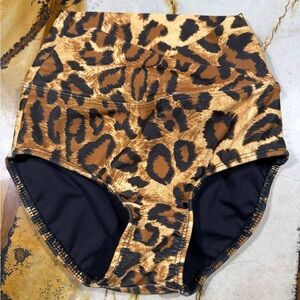 Tiger Friday Leopard Print Dance Briefs Bottoms